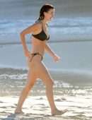 Camila Morrone Booty in Thong Bikini on a Beach in St Barts