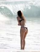 Camila Morrone Booty in Thong Bikini on a Beach in St Barts
