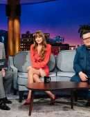 Dakota Johnson - Appearing on "The Late Late Show"