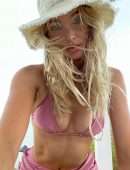 Elsa Hosk Booty and Pokies in a Wet Bikini
