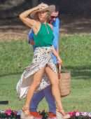 Jennifer Aniston Upskirt, Leggy and Pokies on Murder Mystery 2 Movie Set in Hawaii