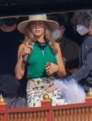 Jennifer Aniston Upskirt, Leggy and Pokies on Murder Mystery 2 Movie Set in Hawaii