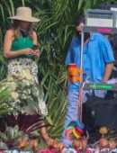 Jennifer Aniston Upskirt, Leggy and Pokies on Murder Mystery 2 Movie Set in Hawaii
