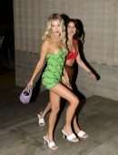 Joy Corrigan Leggy and Cleavage at Birthday Party in Cabo San Lucas