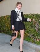 Julianne Hough Leggy Leaving The Ellen DeGeneres Show in Burbank
