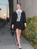 Julianne Hough Leggy Leaving The Ellen DeGeneres Show in Burbank