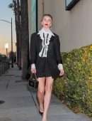 Julianne Hough Leggy Leaving The Ellen DeGeneres Show in Burbank