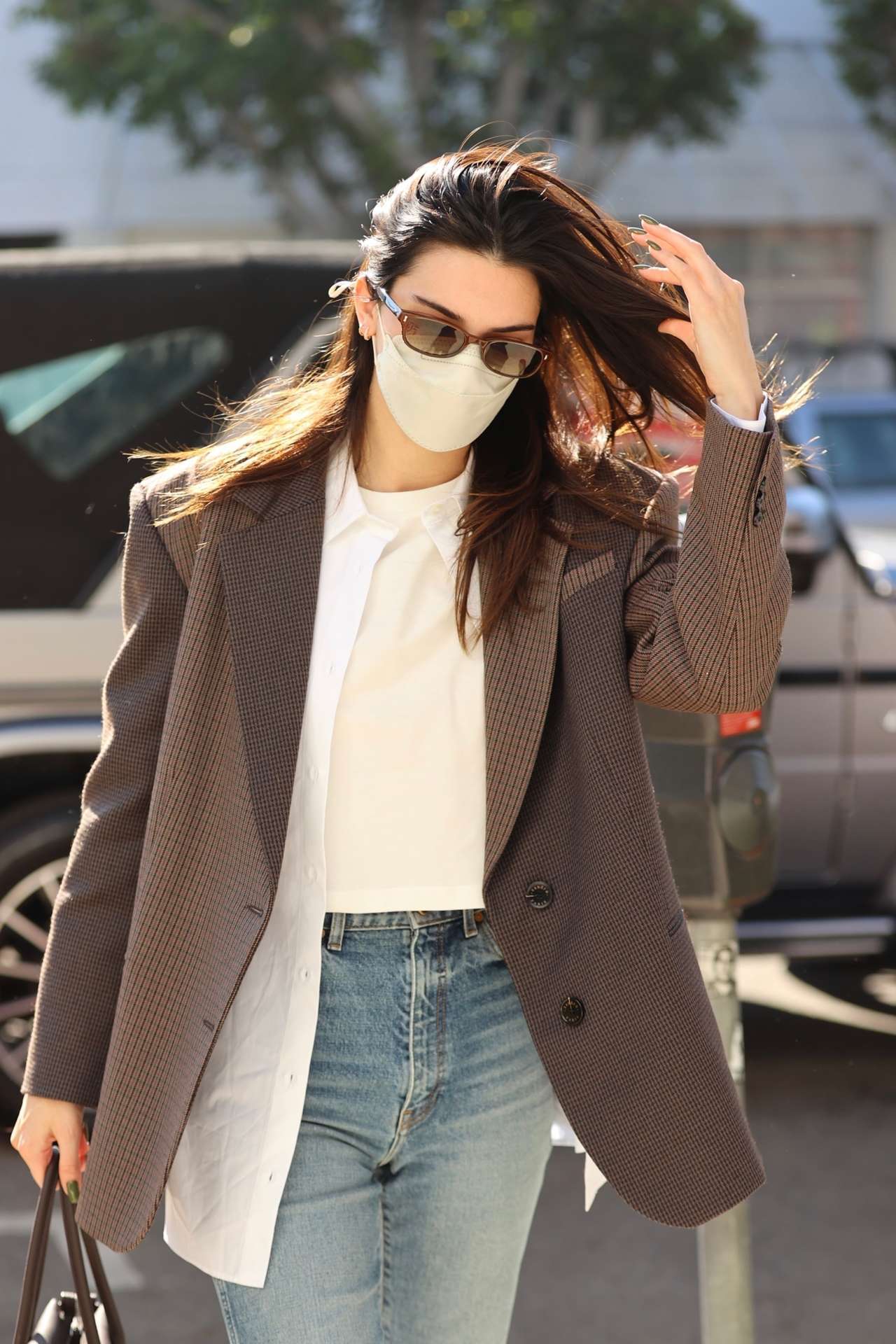 Kendall Jenner in Jeans, Out in West Hollywood