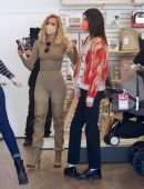 Khloe Kardashian Booty in a Tight Outfit Out in Los Angeles