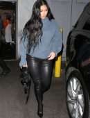 Kim Kardashian with Pete Davidson Leaving Jon and Vinny’s Fairfax after Dinner in Beverly Hills