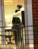Kim Kardashian with Pete Davidson Leaving Jon and Vinny’s Fairfax after Dinner in Beverly Hills