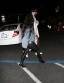 Kim Kardashian with Pete Davidson Leaving Jon and Vinny’s Fairfax after Dinner in Beverly Hills