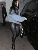 Kim Kardashian with Pete Davidson Leaving Jon and Vinny’s Fairfax after Dinner in Beverly Hills