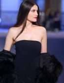 Laetitia Casta at Defile de Mode Pret-a-porter at Fashion Week in Paris