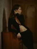 Lily James in Net-A-Porter - January 2022