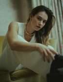 Lily James in Net-A-Porter - January 2022