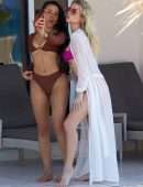 Lottie Moss in a PrettyLittleThing Bikini Photoshoot in Antigua
