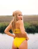 Madelyn Cline Booty in Bikini for Aro Swimwear 2021 Campaign