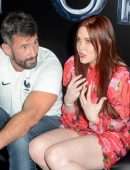 Maitland Ward Upskirt at X3 Convention in Hollywood
