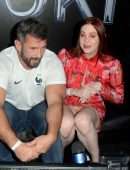 Maitland Ward Upskirt at X3 Convention in Hollywood
