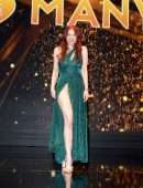 Maitland Ward Upskirt at X3 Convention in Hollywood