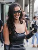 Maya Jama Leaving a Taping of the John Bishop Show in London