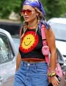 Rita Ora in Jeans Out in Double Bay