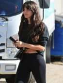 Sara Sampaio Booty in Black Leggings, Out in West Hollywood