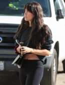 Sara Sampaio Booty in Black Leggings, Out in West Hollywood