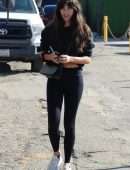 Sara Sampaio Booty in Black Leggings, Out in West Hollywood