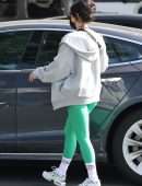 Vanessa Hudgens Pokies, Outside Dogpound Gym in West Hollywood