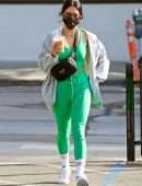 Vanessa Hudgens Pokies, Outside Dogpound Gym in West Hollywood