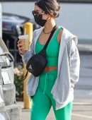 Vanessa Hudgens Pokies, Outside Dogpound Gym in West Hollywood