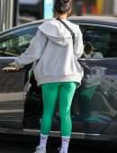 Vanessa Hudgens Pokies, Outside Dogpound Gym in West Hollywood