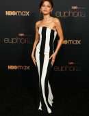 Zendaya Coleman at the Premiere of Euphoria Season 2 in Los Angeles