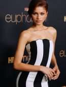 Zendaya Coleman at the Premiere of Euphoria Season 2 in Los Angeles