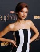 Zendaya Coleman at the Premiere of Euphoria Season 2 in Los Angeles