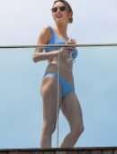 Alessandra Ambrosio Wet Booty on a Balcony in Rio de Janeiro