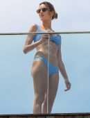 Alessandra Ambrosio Wet Booty on a Balcony in Rio de Janeiro