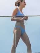 Alessandra Ambrosio Wet Booty on a Balcony in Rio de Janeiro