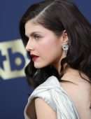 Alexandra Daddario Leggy and Cleavage at 28th Annual Screen Actors Guild Awards in Santa Monica