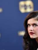 Alexandra Daddario Leggy and Cleavage at 28th Annual Screen Actors Guild Awards in Santa Monica