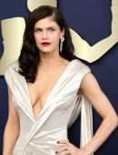 Alexandra Daddario Leggy and Cleavage at 28th Annual Screen Actors Guild Awards in Santa Monica