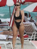 Bianca Elouise Booty on the Beach in Miami