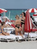 Bianca Elouise Booty on the Beach in Miami