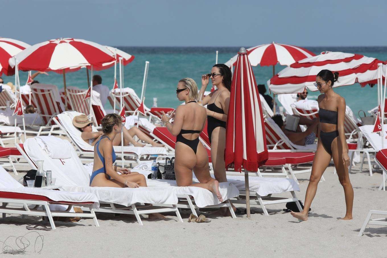 Bianca Elouise Booty on the Beach in Miami