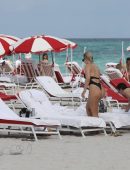 Bianca Elouise Booty on the Beach in Miami
