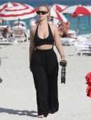 Bianca Elouise Booty on the Beach in Miami