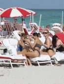 Bianca Elouise Booty on the Beach in Miami
