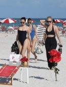 Bianca Elouise Booty on the Beach in Miami